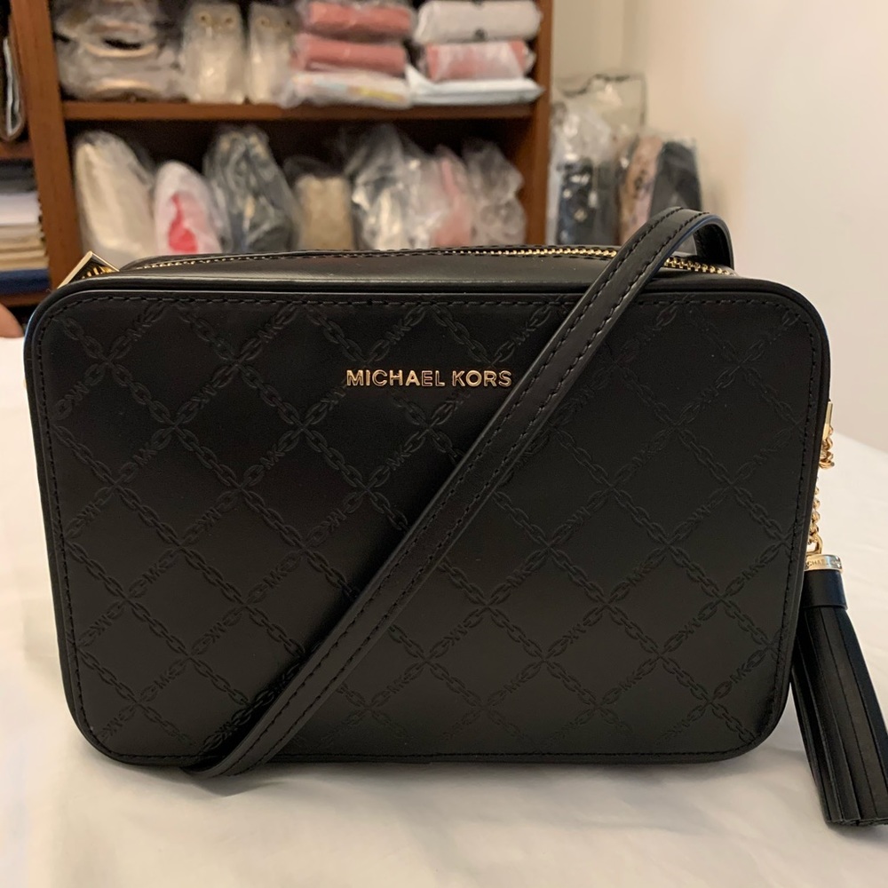 MICHAEL Michael Kors Chain Embossed Camera Bag